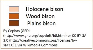 MapLegendBisonRange